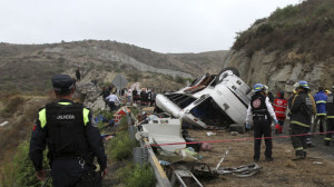 Bus crash in Mexico